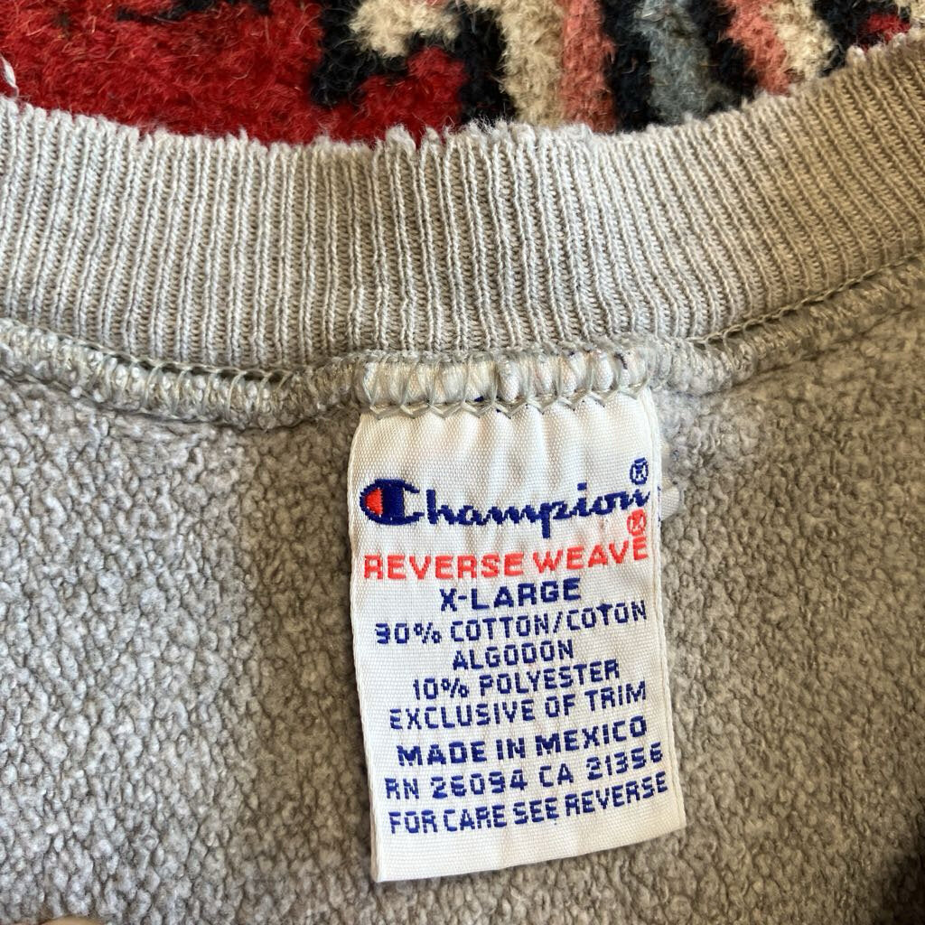 1990's Reverse Weave Crewneck