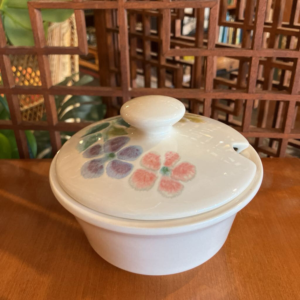 1970s Franciscan Floral Covered Bowl