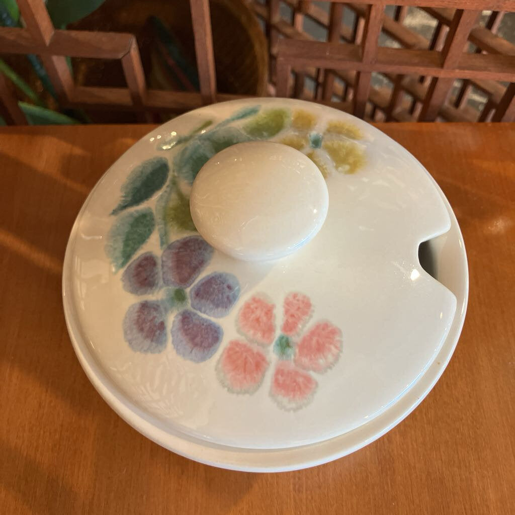 1970s Franciscan Floral Covered Bowl