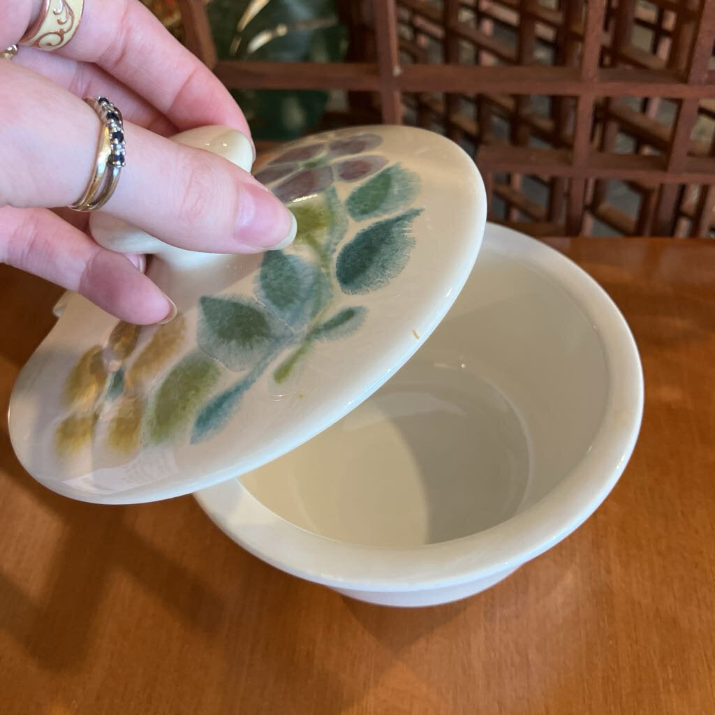 1970s Franciscan Floral Covered Bowl