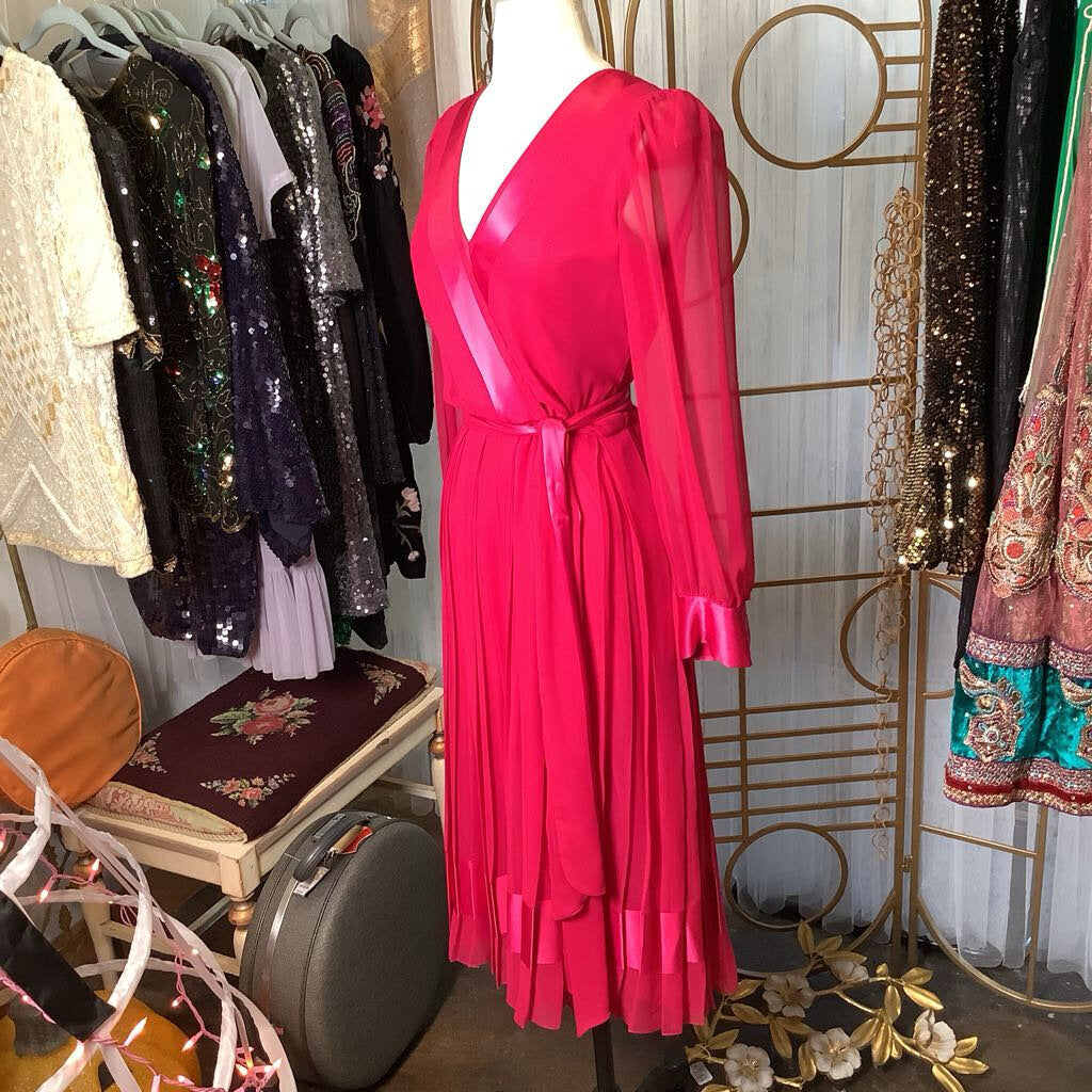 1980s Morton Myles Cocktail Dress