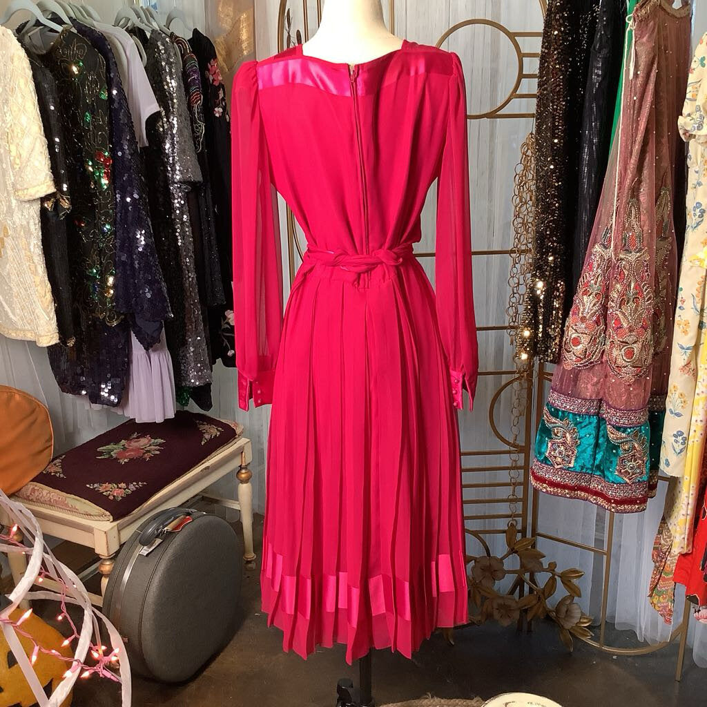 1980s Morton Myles Cocktail Dress