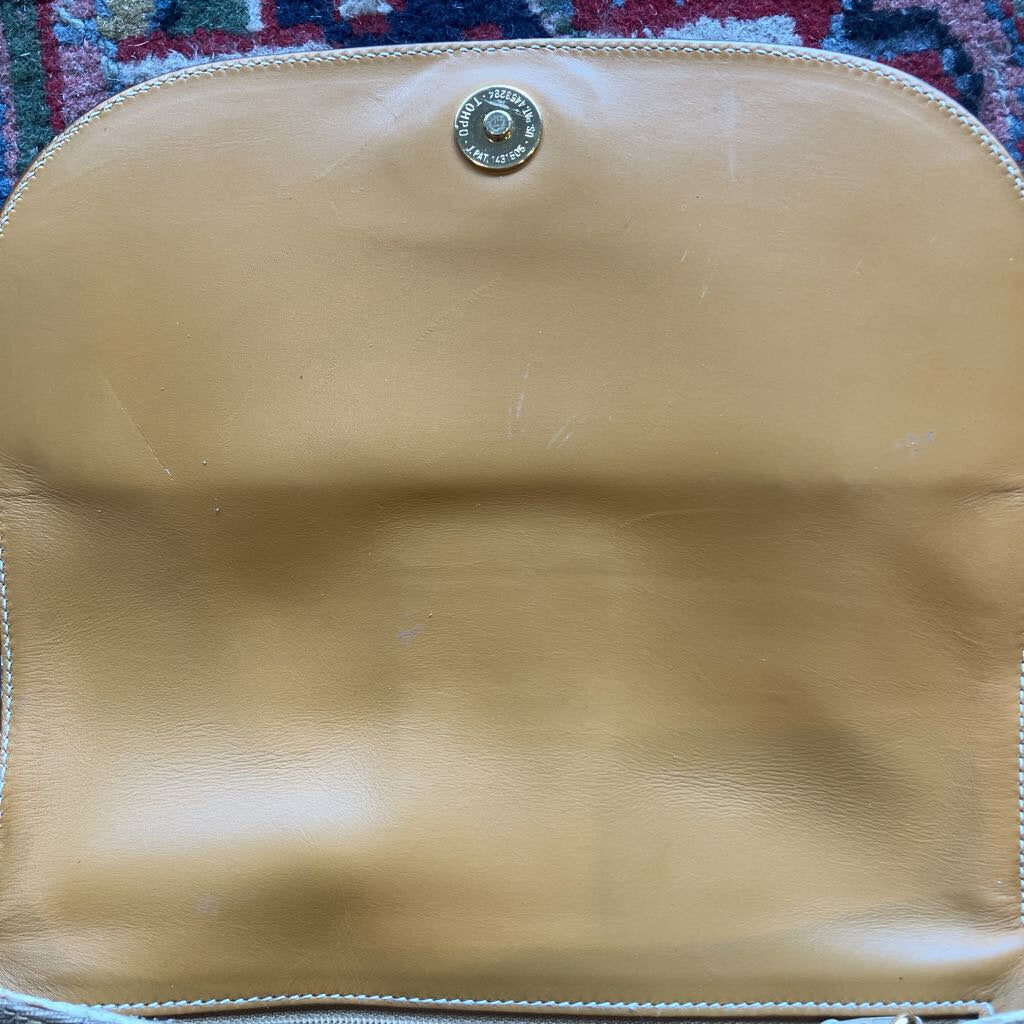 Vintage Gucci Micro Tan Sherry Crossbody