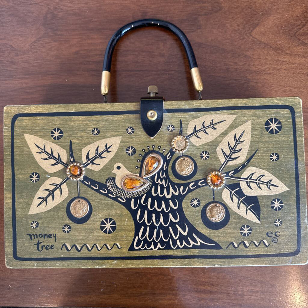 Original 1966 Enid Collins Box Money Tree Bag