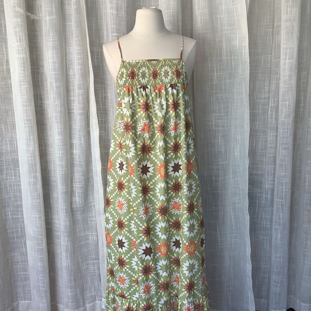 Sleeveless Frock Maxi Dress