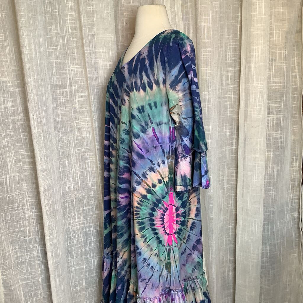 Tie-died Maxi Dress Artist Made