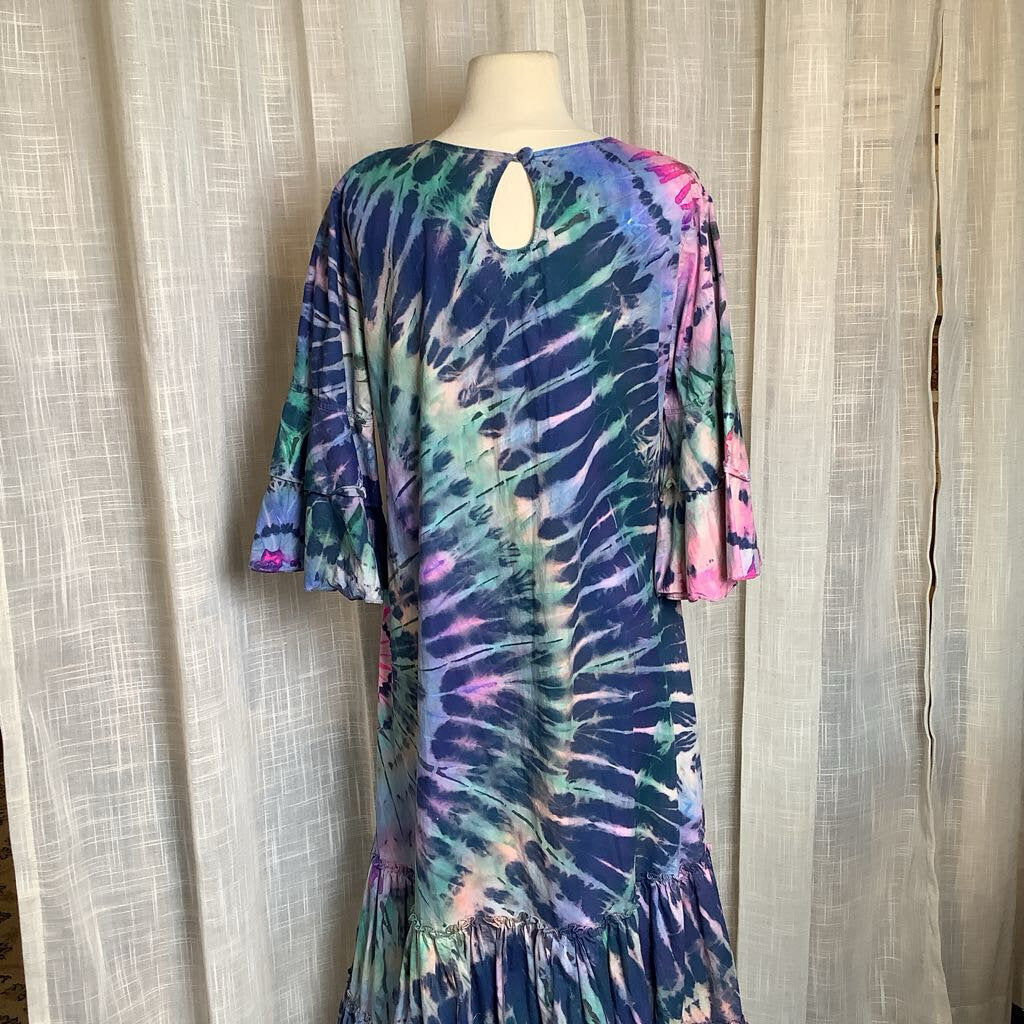 Tie-died Maxi Dress Artist Made