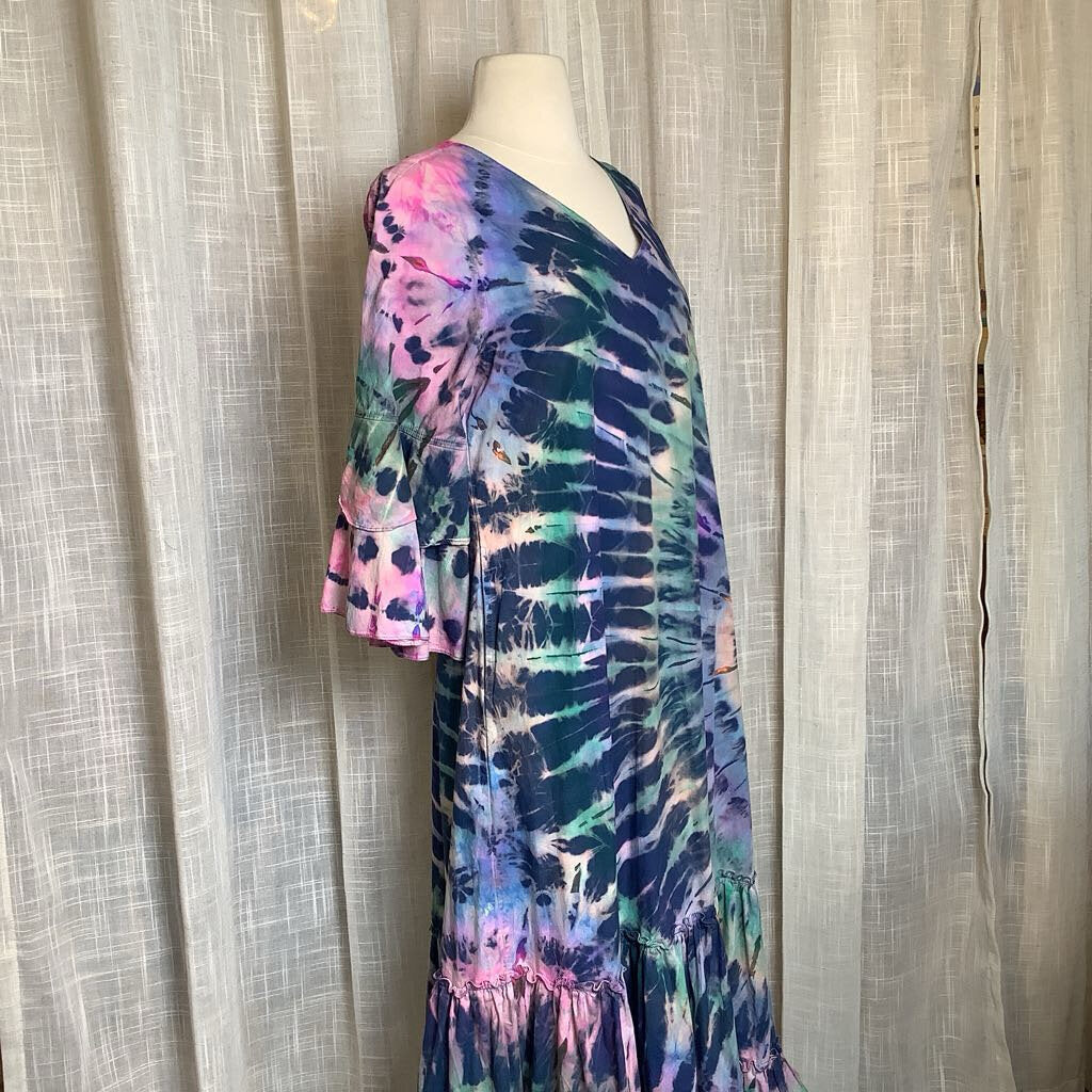 Tie-died Maxi Dress Artist Made