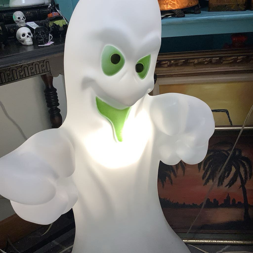 Vintage Blow Mold Ghost Light 36"