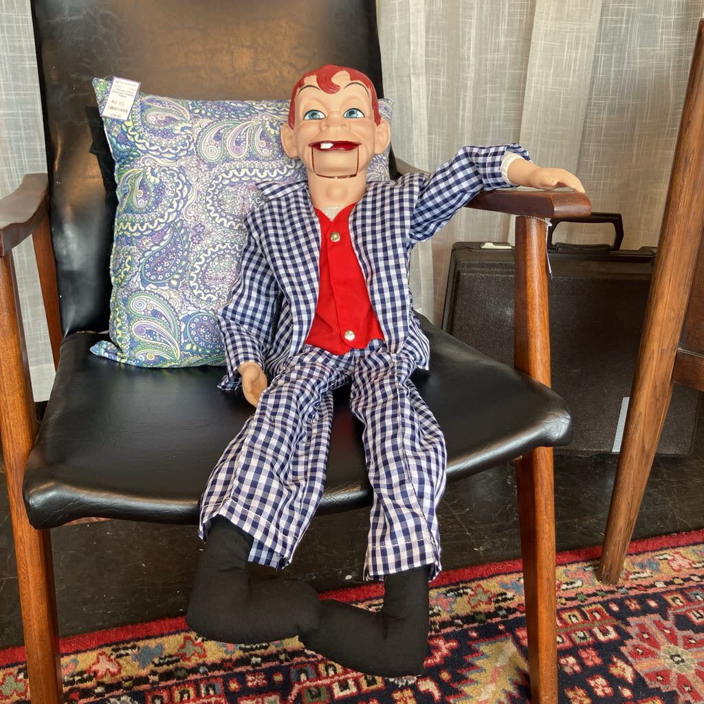 '68 Mortimer Snerd Ventriloquist "Dummy" Doll by Juro Novelty