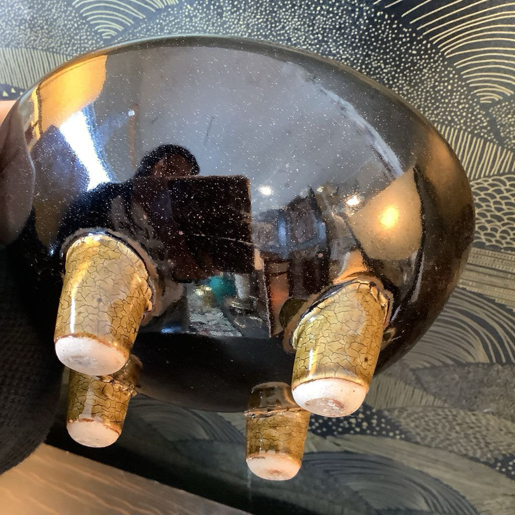 Footed Pottery Dish