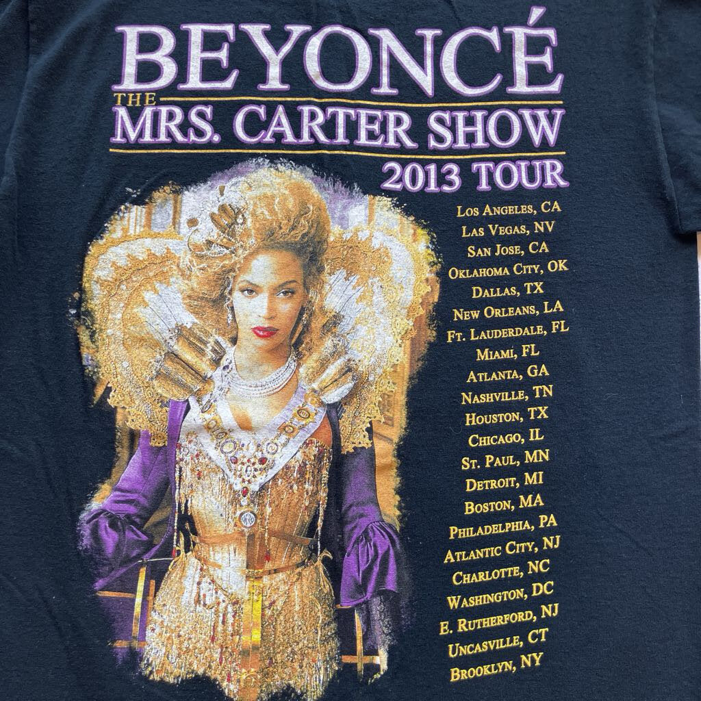 2013 Beyonce Tour T-shirt