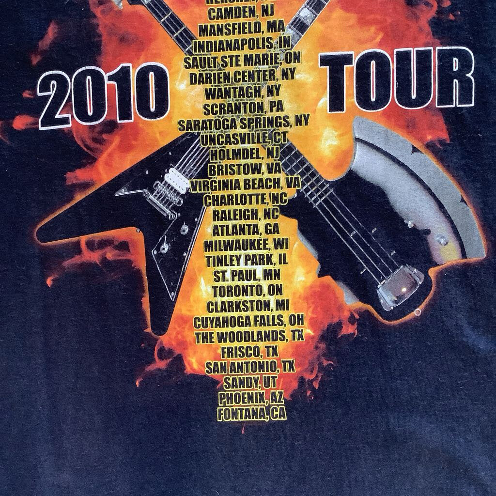 2010 Kiss Tour T-shirt