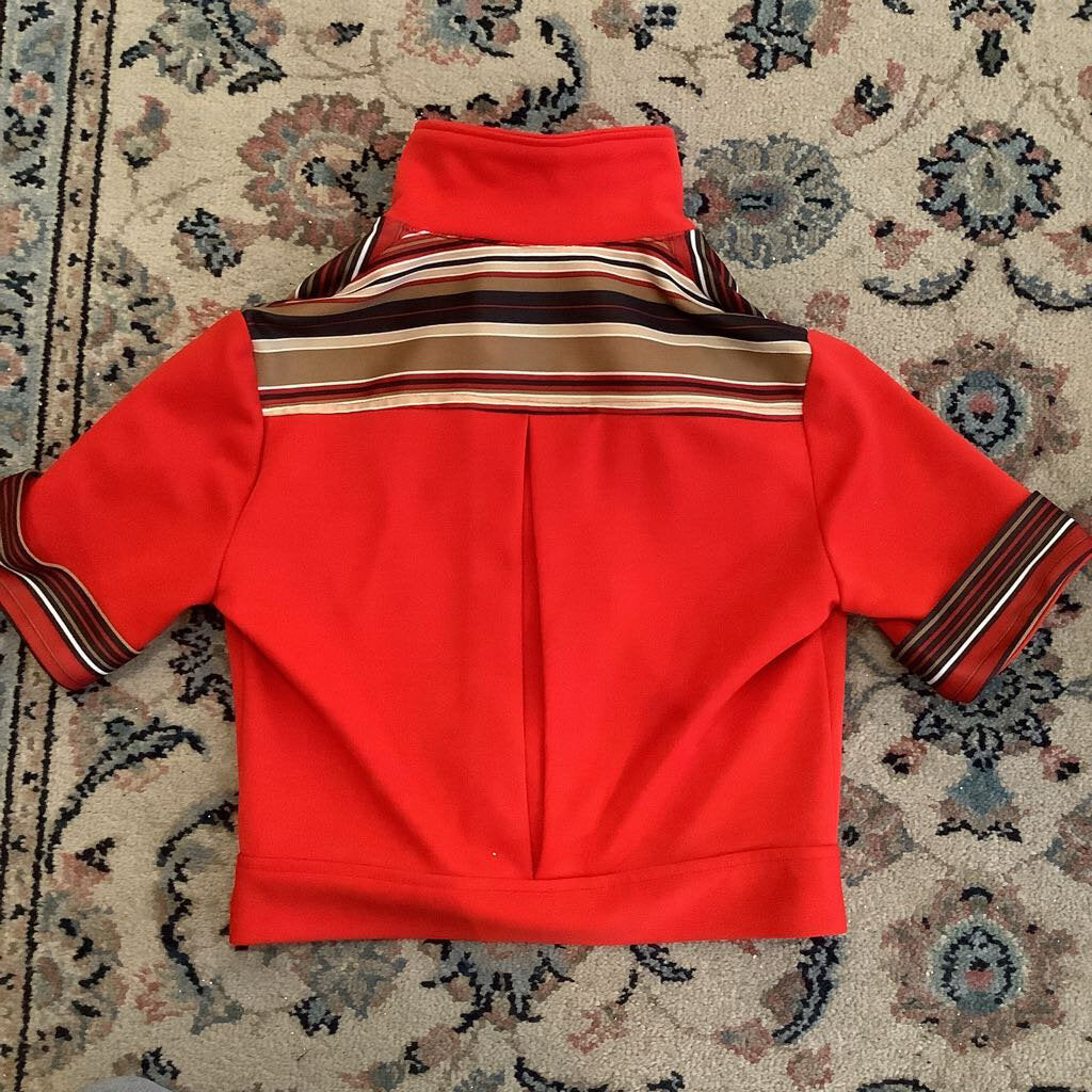 1970s Hand Made Jumpsuit w/ Wide Legs w/ Jacket