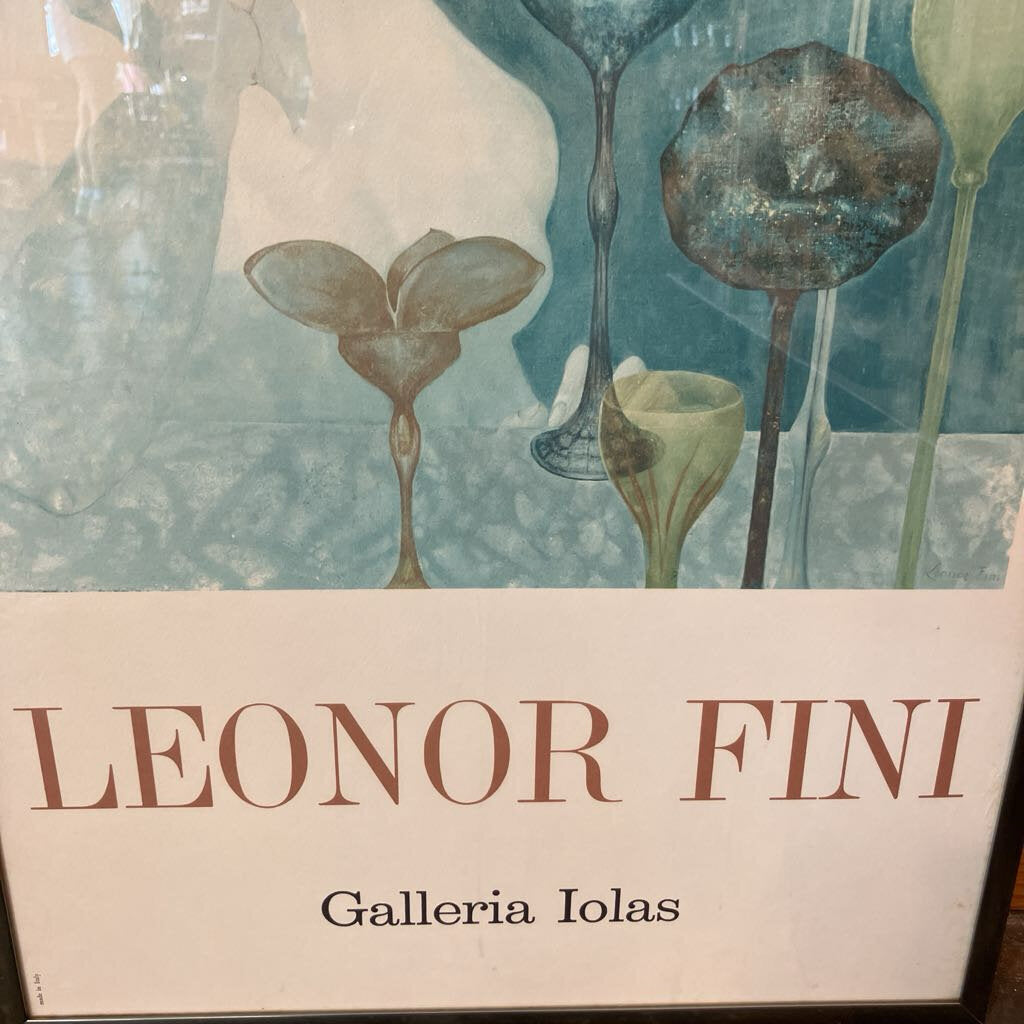 1960s Leonor Fini Galleria Iolas Offset Poster - Lecon de Transparence - MidModMom