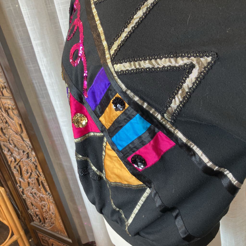 1980s Sweatshirt with Embellishments