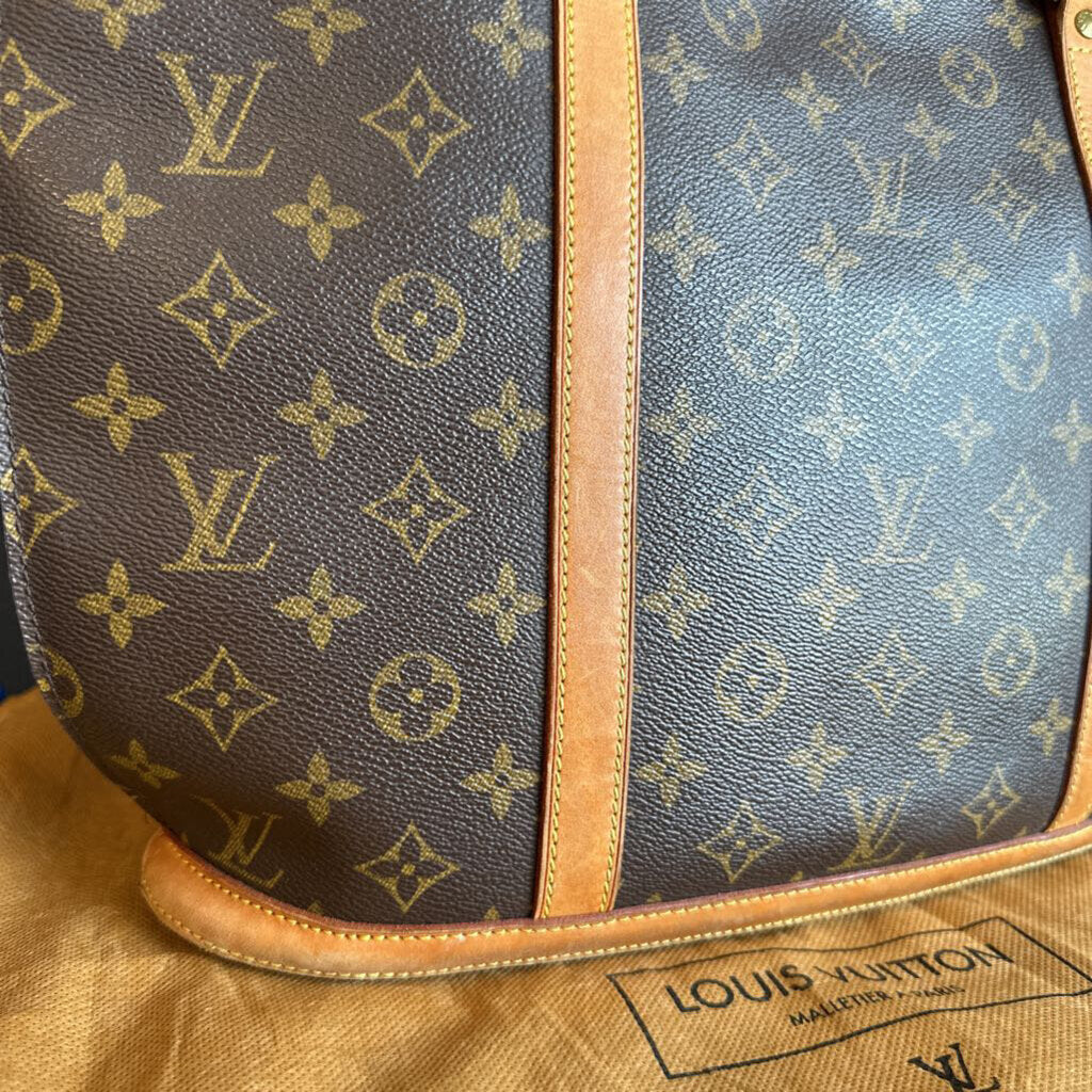 Authentic Louis Vuitton Vintage Monogram Canvas Babylone Tote Shoulder Bag w/ Dust Bag