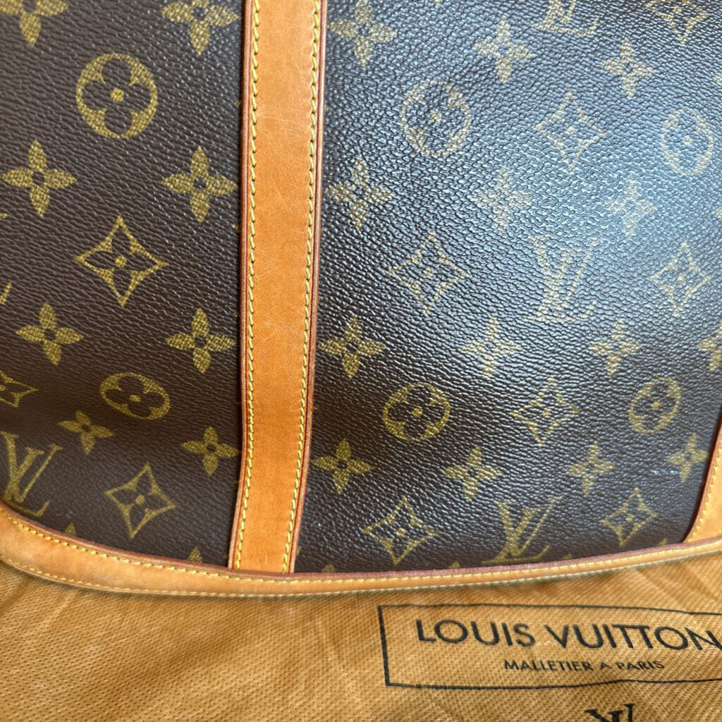 Authentic Louis Vuitton Vintage Monogram Canvas Babylone Tote Shoulder Bag w/ Dust Bag