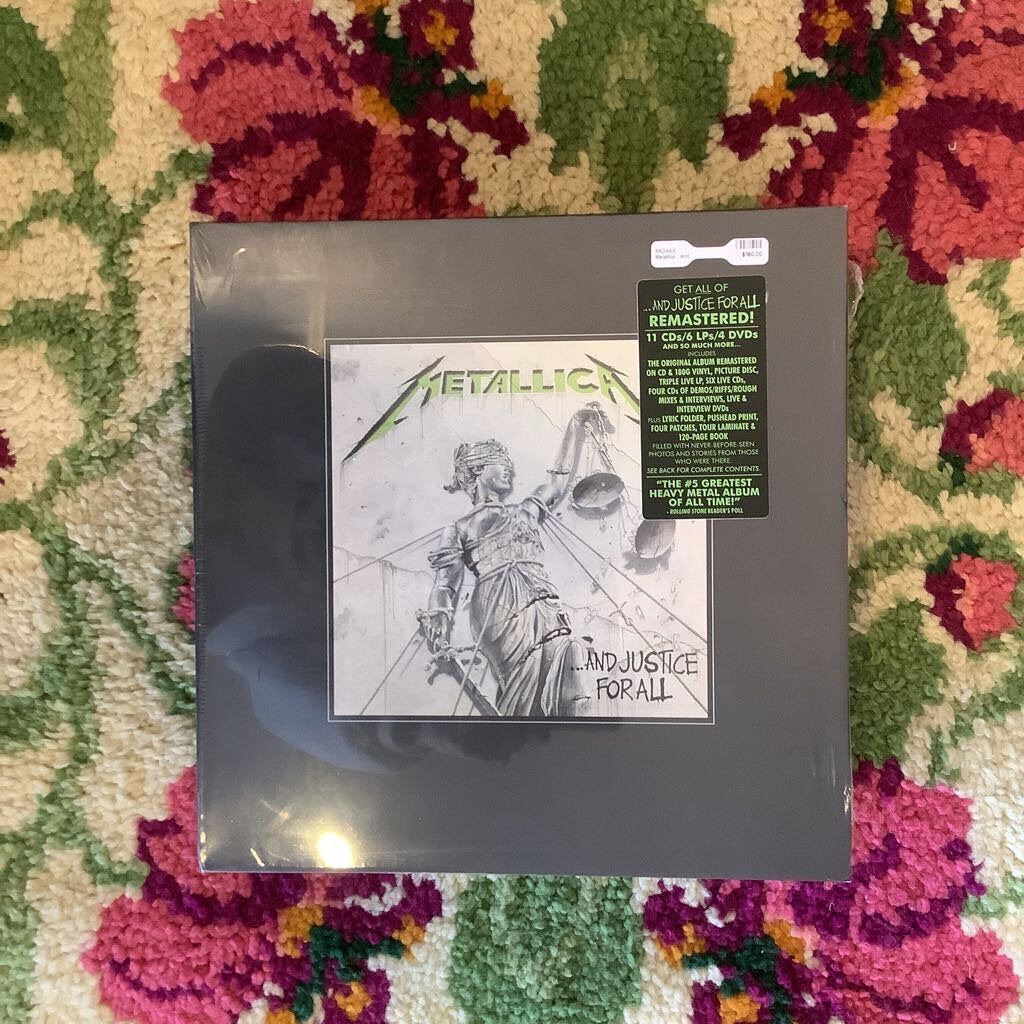 Metallica ...And Justice For All Never Opened Box Set