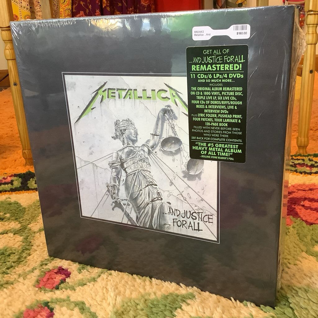 Metallica ...And Justice For All Never Opened Box Set