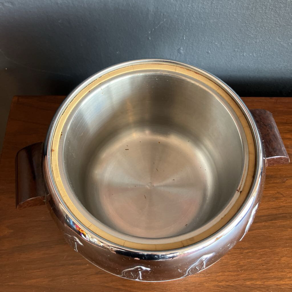 Vintage Chrome Penguin Ice Bucket