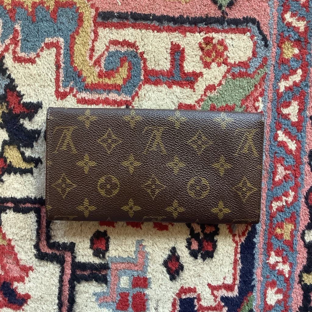 Vintage Authentic Louis Vuitton Monogram Long Wallet