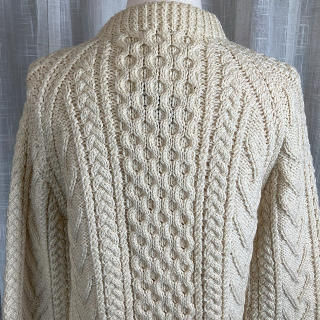 1970s Cream Knitted Sweater