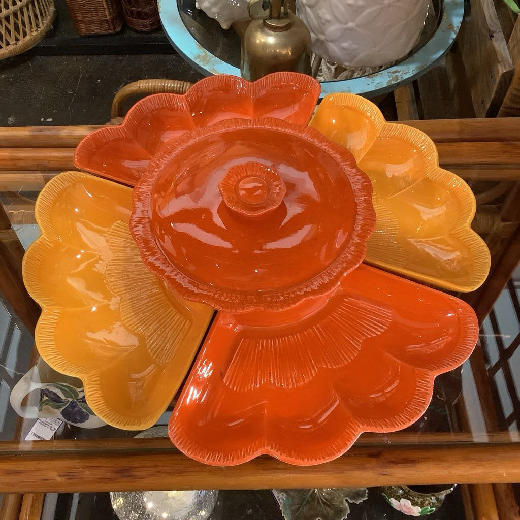 Vintage Ceramic Lazy Susan