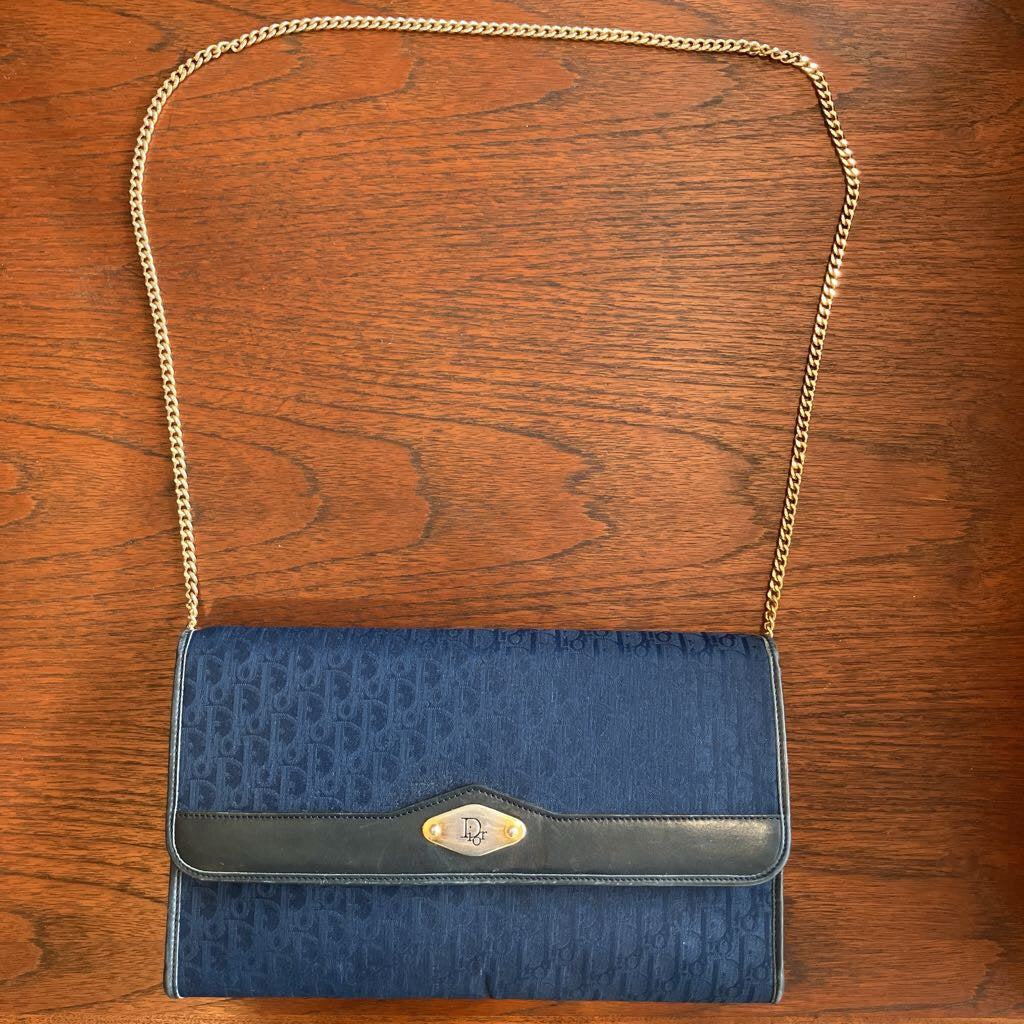 Authentic Dior Trotter Logo Vintage Handbag