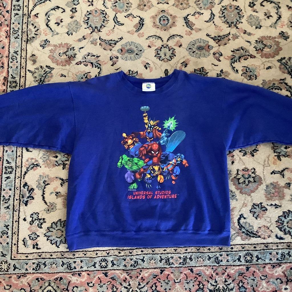 1998 Universal Studios Marvel Sweatshirt