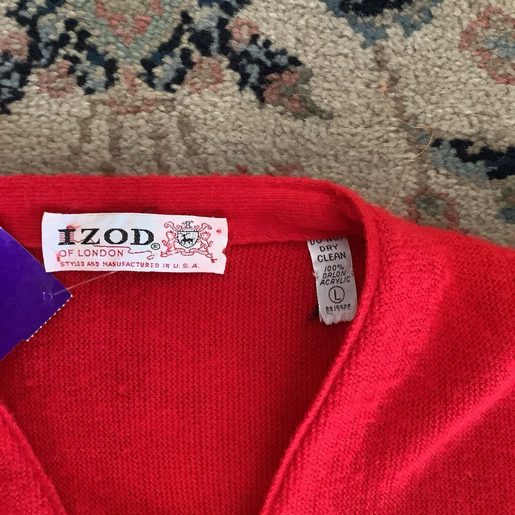 1960s Izod Of London Cardigan