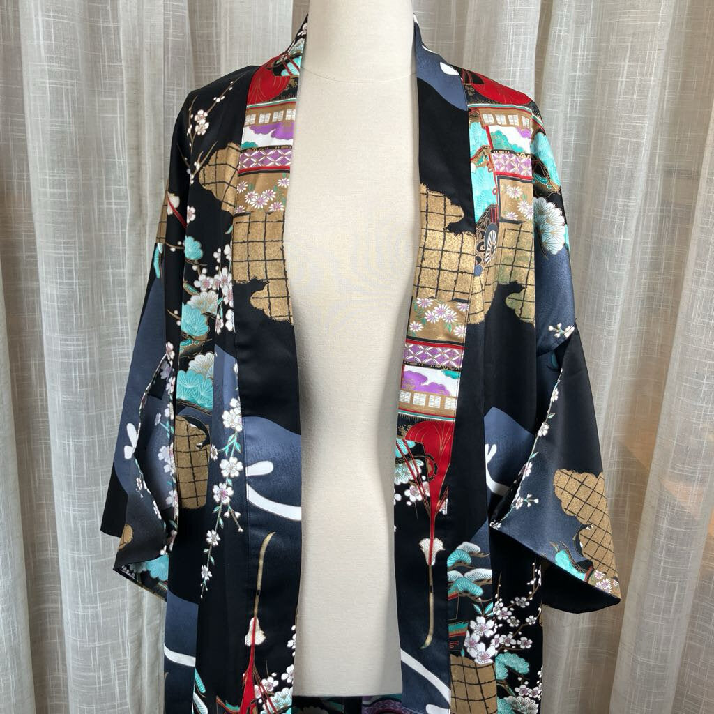 1990s Japanese Kimono w/ Belt