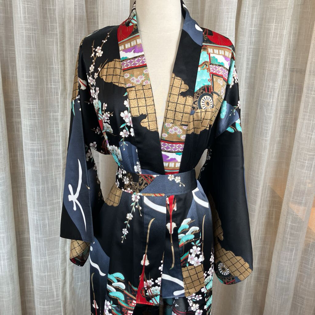 1990s Japanese Kimono w/ Belt