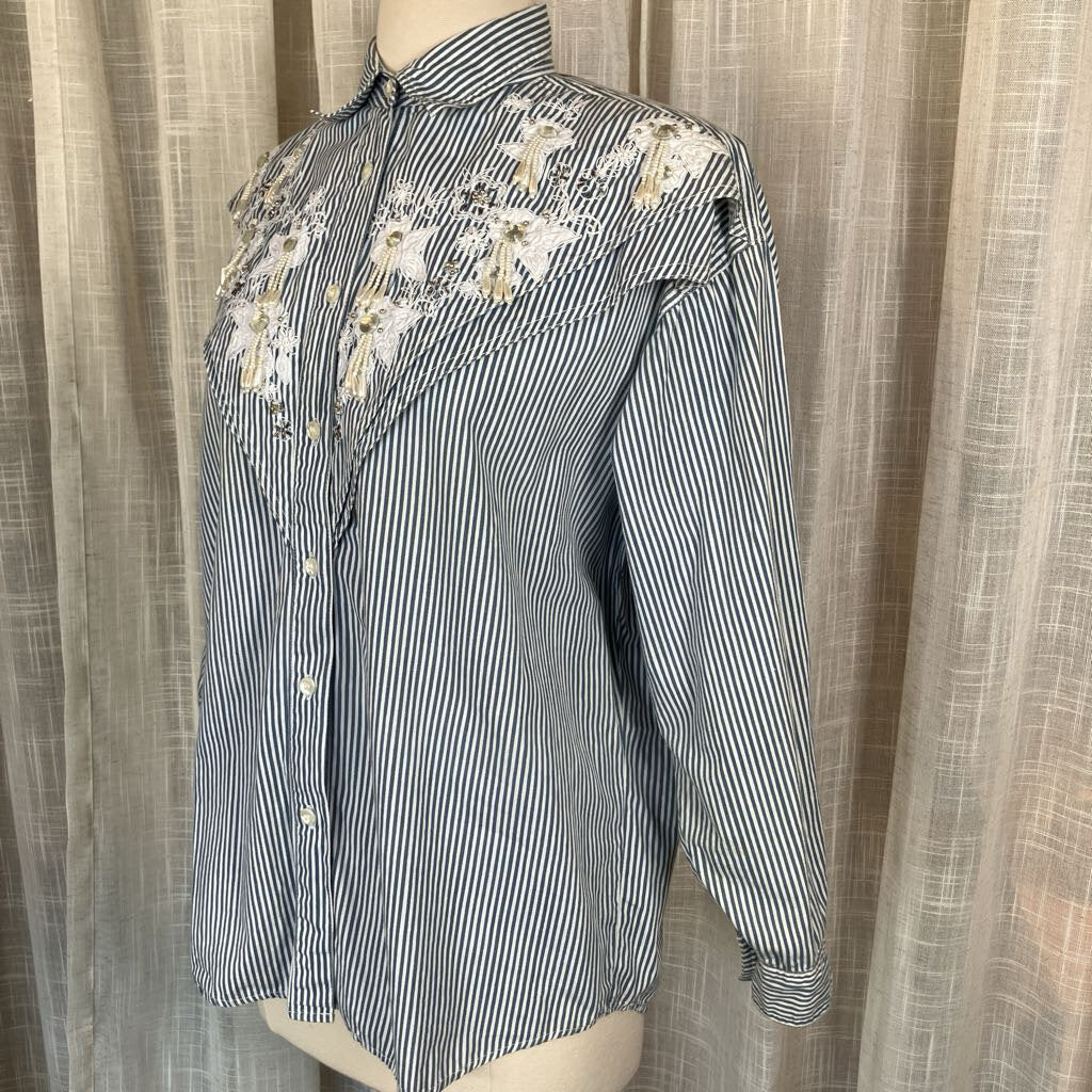 1990s Western Wear with Tassles and Applique