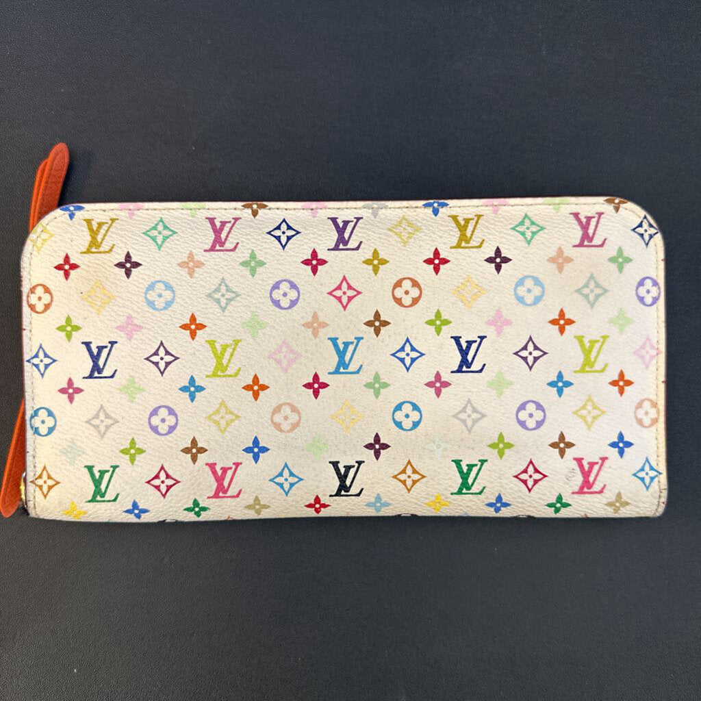 White Multicolor Monogram Insolite Wallet