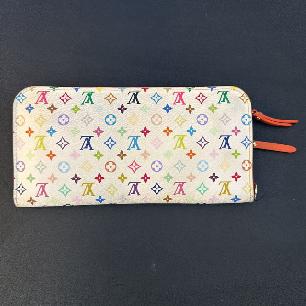 White Multicolor Monogram Insolite Wallet