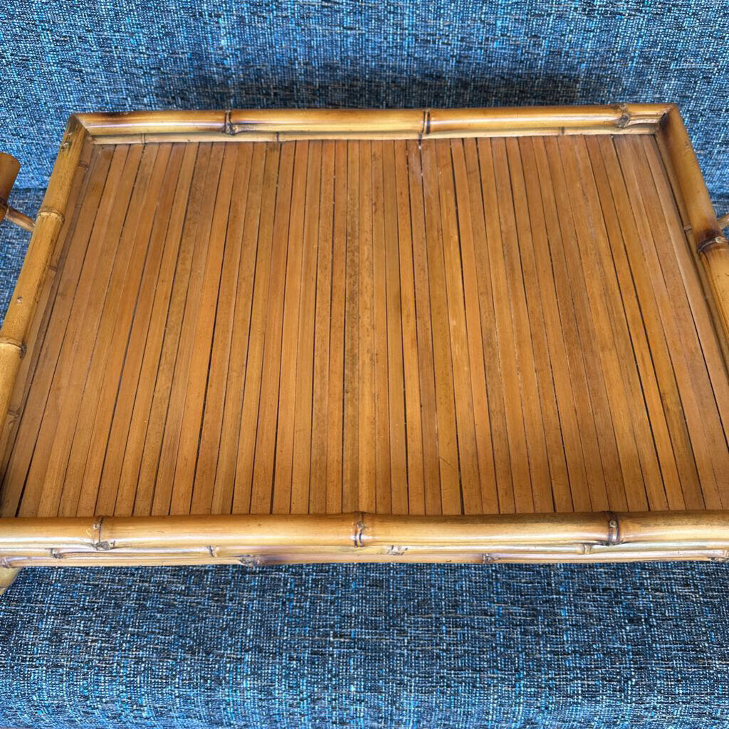 Vintage Rattan Bed Tray