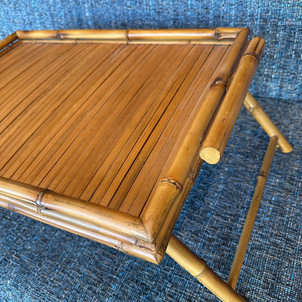 Vintage Rattan Bed Tray