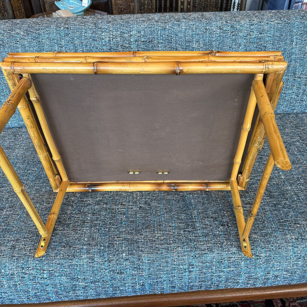 Vintage Rattan Bed Tray