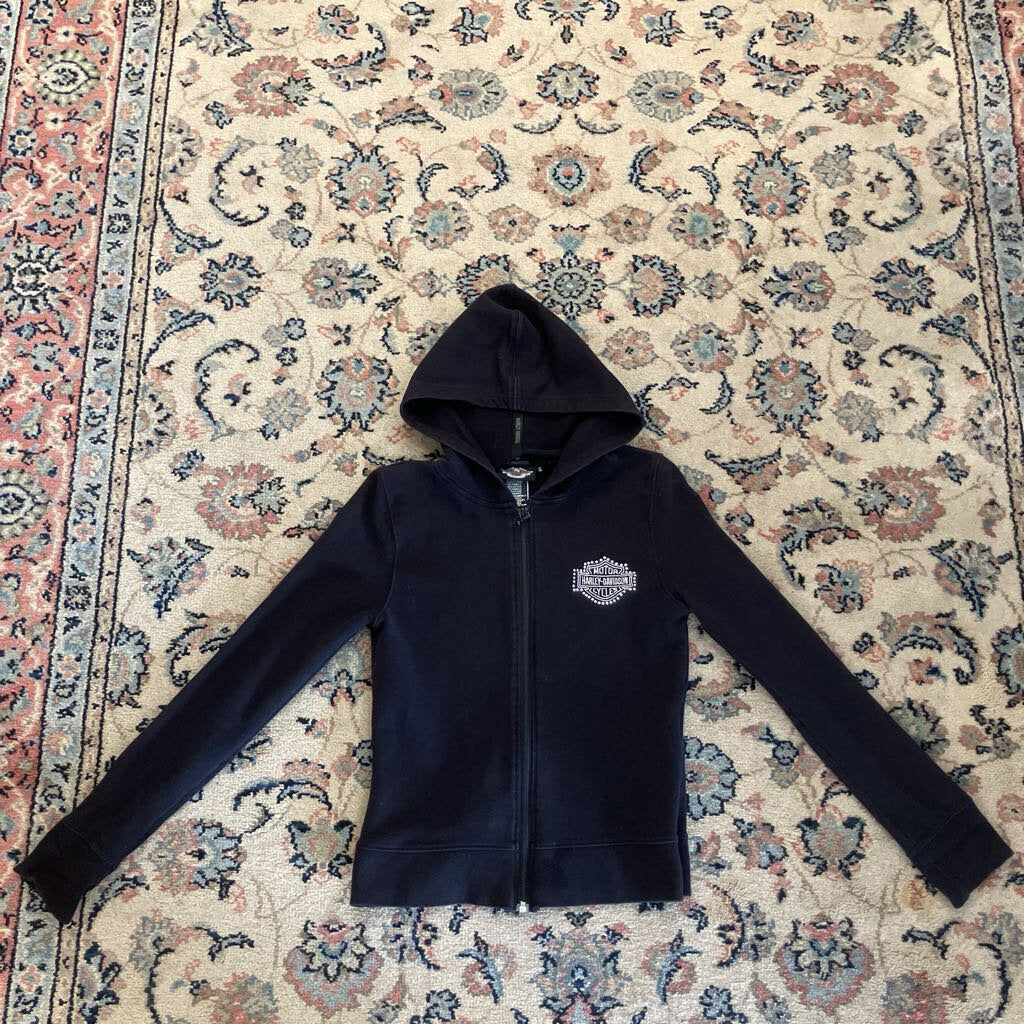 2000's Harley Davidson Zip Up Hoodie