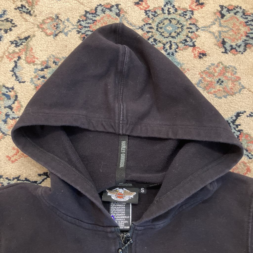 2000's Harley Davidson Zip Up Hoodie