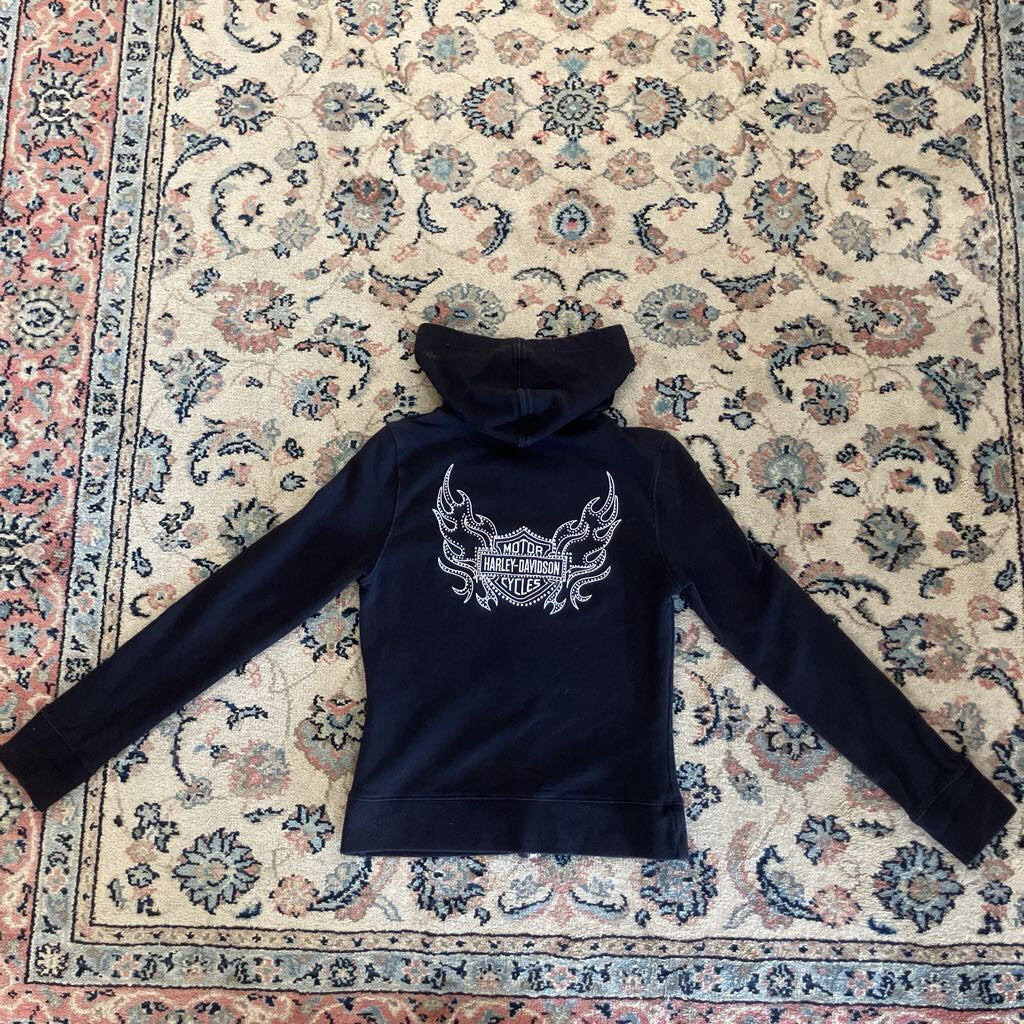 2000's Harley Davidson Zip Up Hoodie