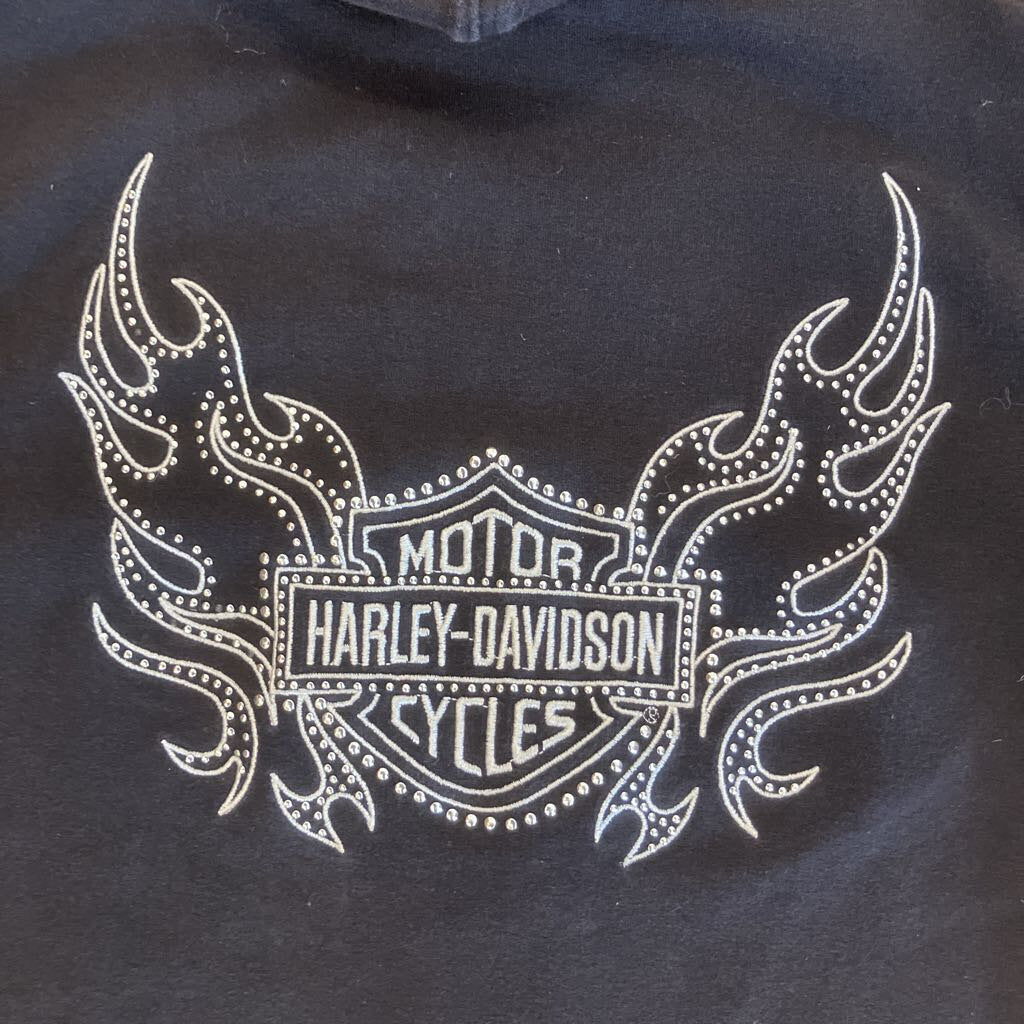 2000's Harley Davidson Zip Up Hoodie