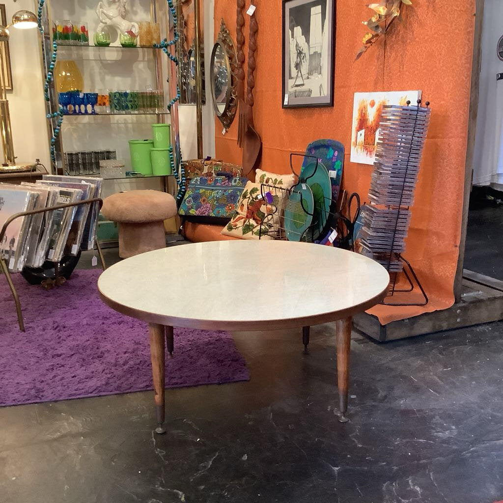 Mid Century Round Coffee Table