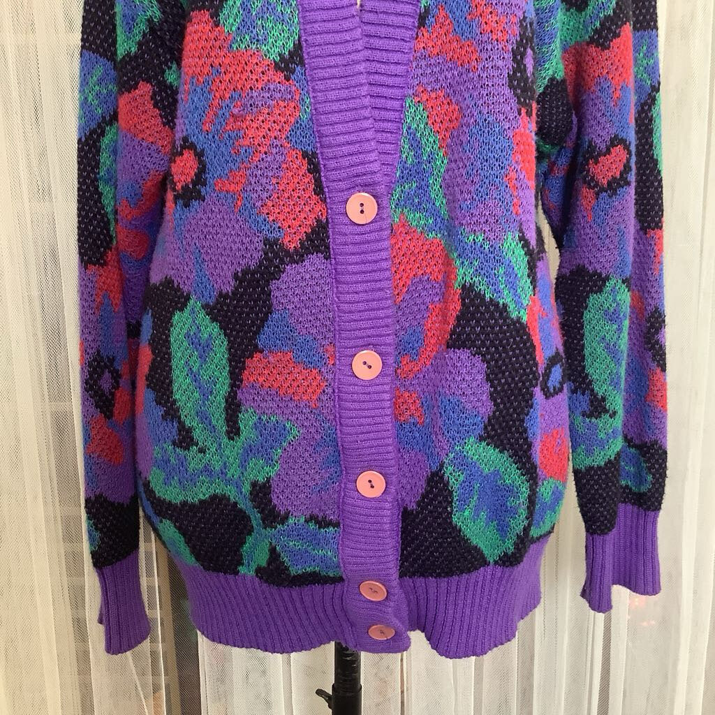 1980s Vintage Cardigan Sweater