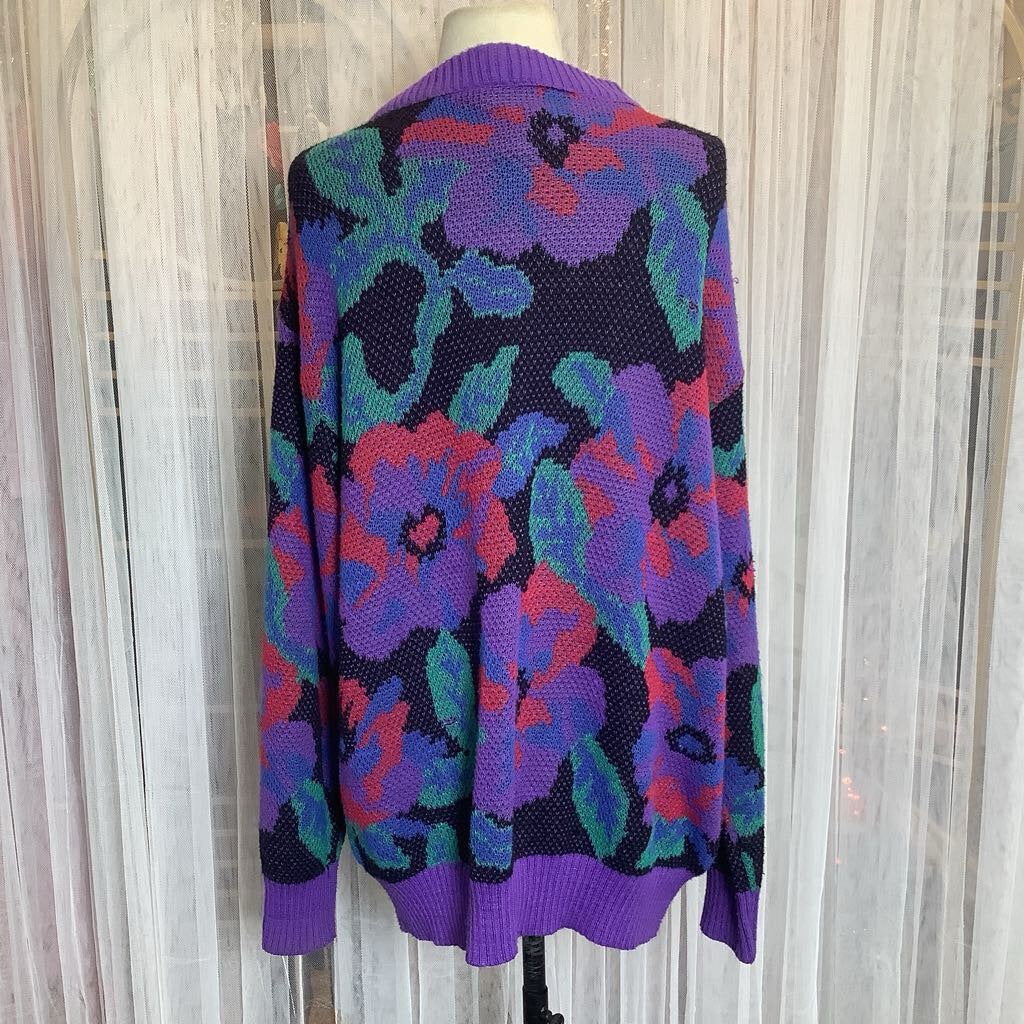 1980s Vintage Cardigan Sweater