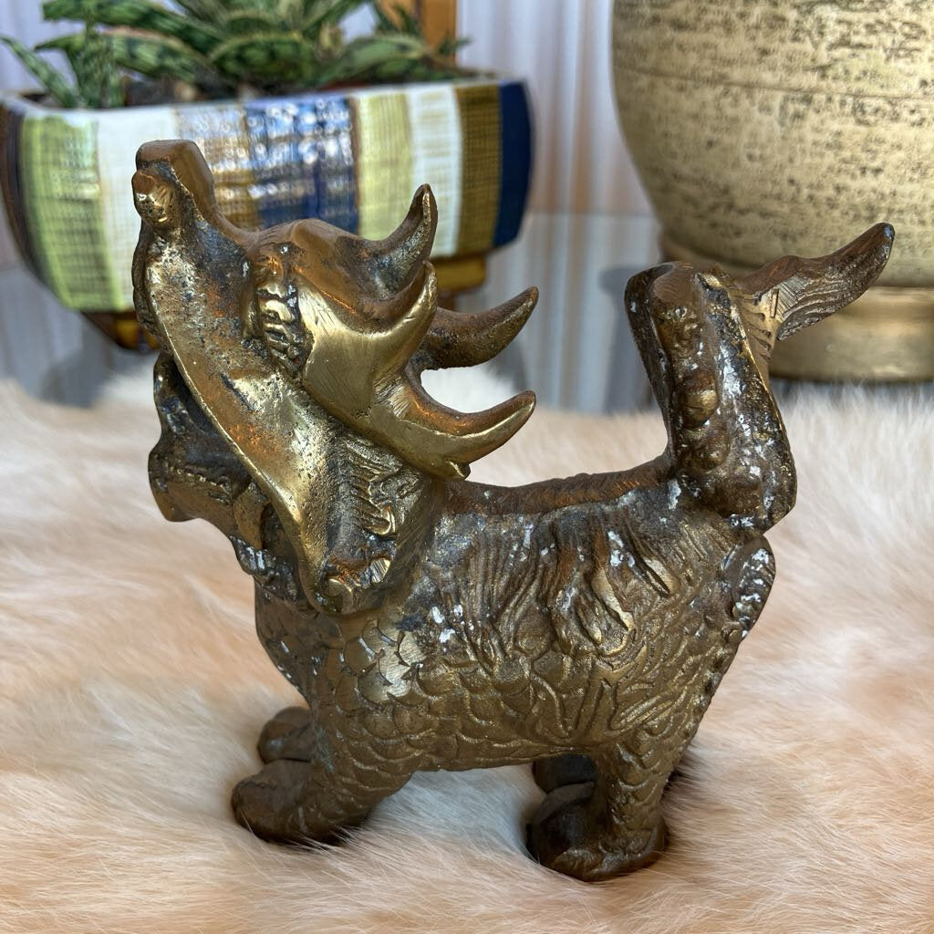 Solid Brass Foo Dog