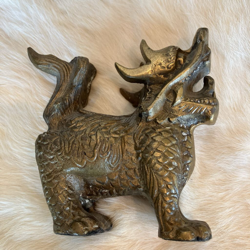 Solid Brass Foo Dog