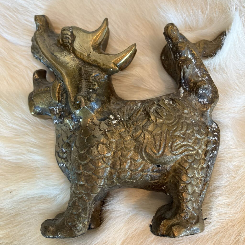 Solid Brass Foo Dog