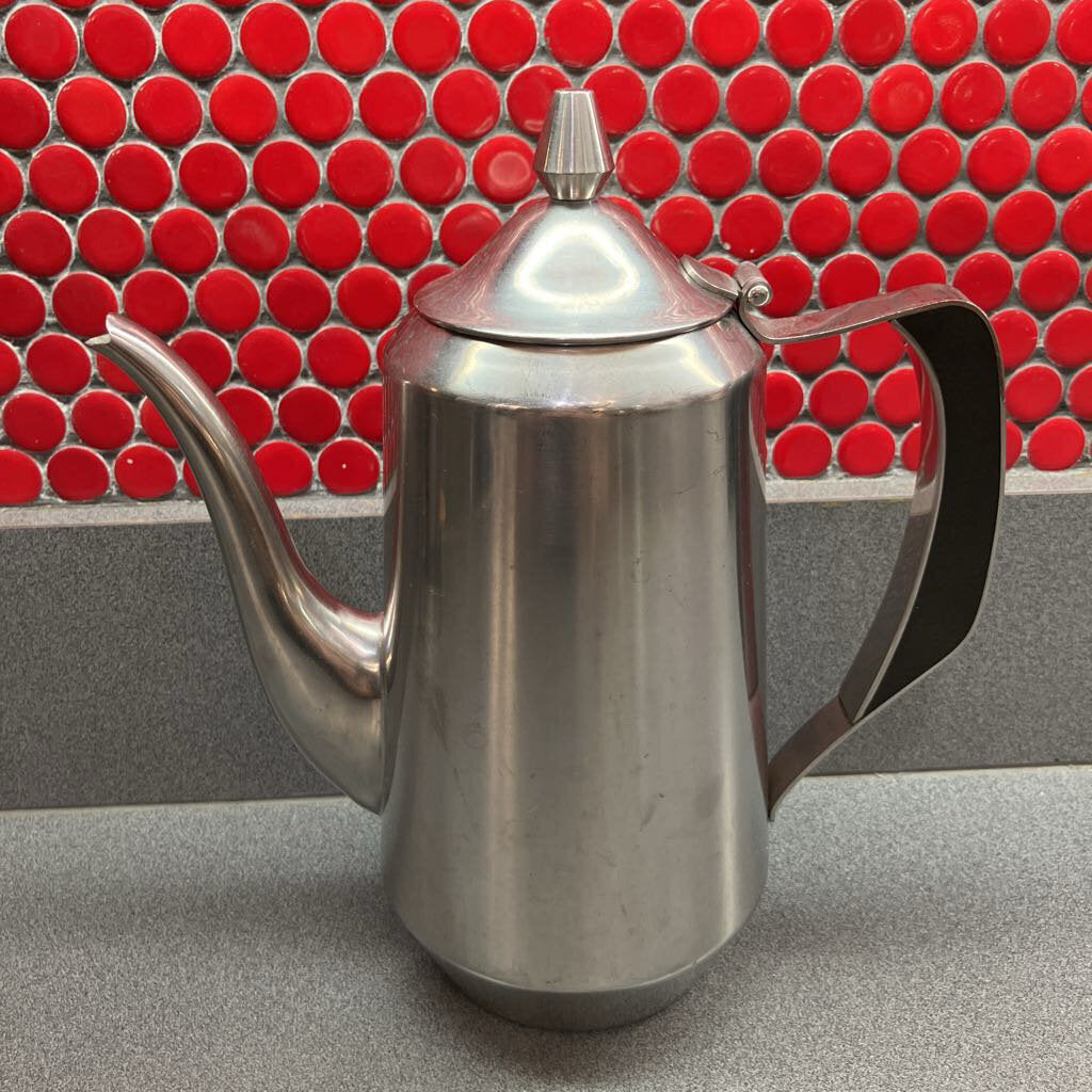 Mid Century Modern Stainless-Steel Pitcher